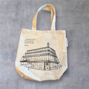 Starbucks Reserve Roastery Tokyo Tote- Rare. Collectible-Japan Exclusive.